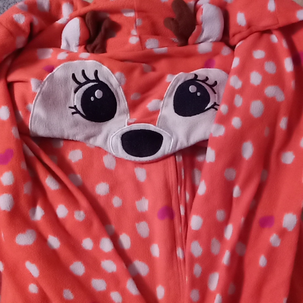 Orange Deer Onesie